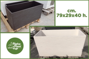Vaso Santander Rettangolare 79x29